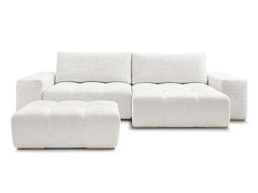 Divano ad angolo con pouf BOBOCHIC ANAKIN