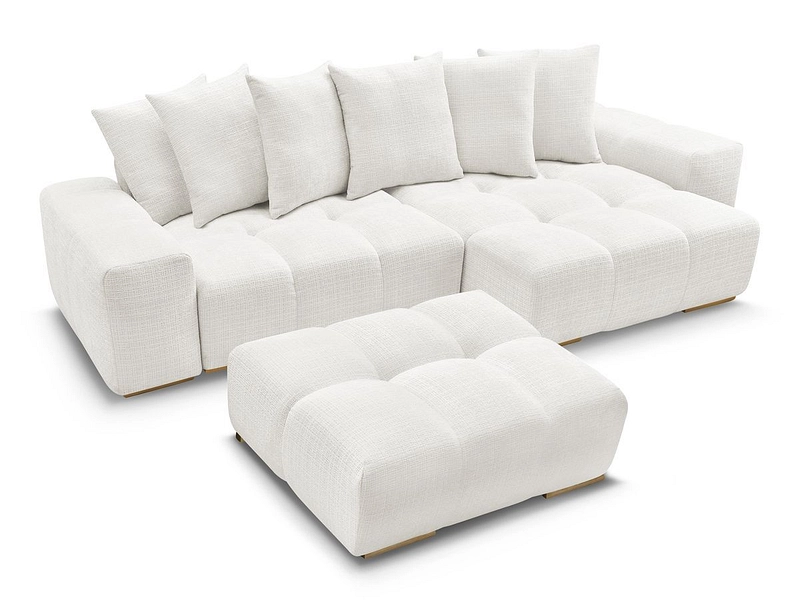 Ecksofa mit Hocker BOBOCHIC ANAKIN Ecksofa mit Hocker BOBOCHIC ANAKIN