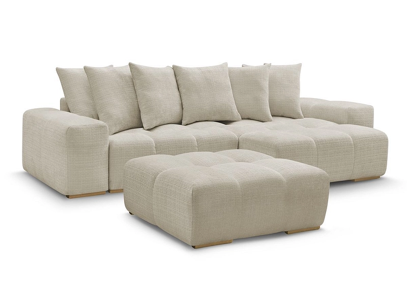 Ecksofa mit Hocker BOBOCHIC ANAKIN Ecksofa mit Hocker BOBOCHIC ANAKIN