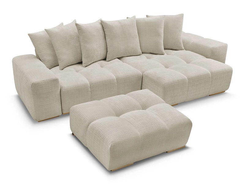 Ecksofa mit Hocker BOBOCHIC ANAKIN Ecksofa mit Hocker BOBOCHIC ANAKIN