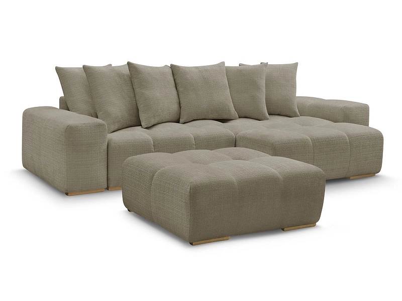 Ecksofa mit Hocker BOBOCHIC ANAKIN Ecksofa mit Hocker BOBOCHIC ANAKIN