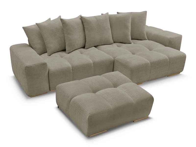 Ecksofa mit Hocker BOBOCHIC ANAKIN Ecksofa mit Hocker BOBOCHIC ANAKIN