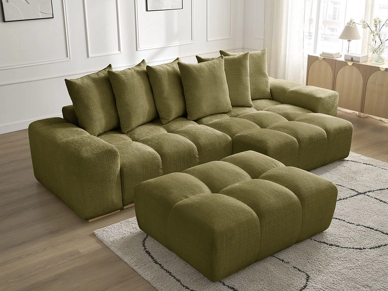 Ecksofa mit Hocker BOBOCHIC ANAKIN Ecksofa mit Hocker BOBOCHIC ANAKIN