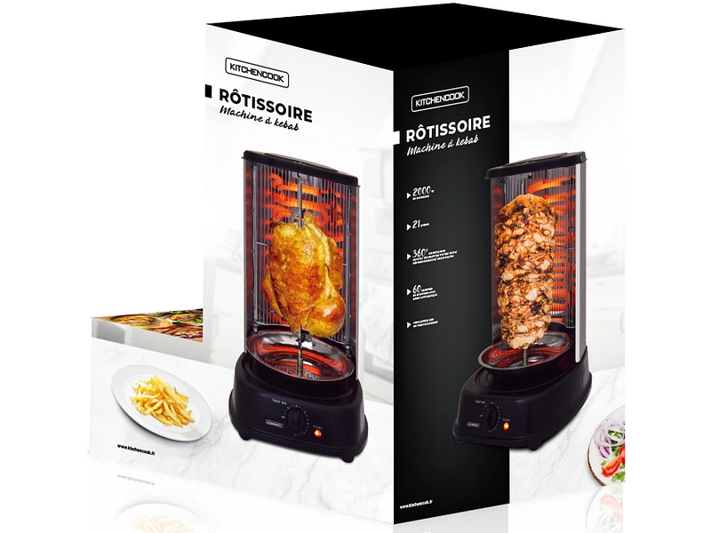 KITCHENCOOK Kebab-Maschine