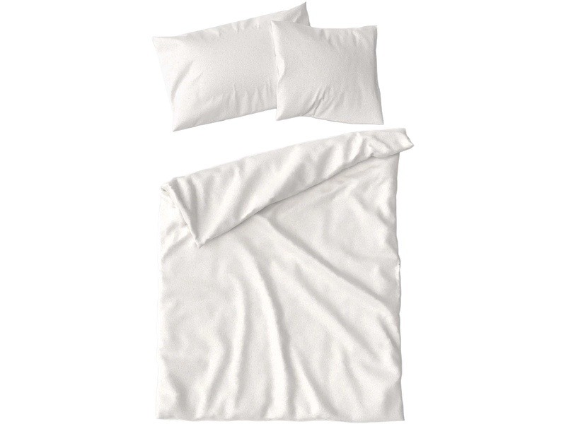 LOTUS Taie d'oreiller FLANELL UNI