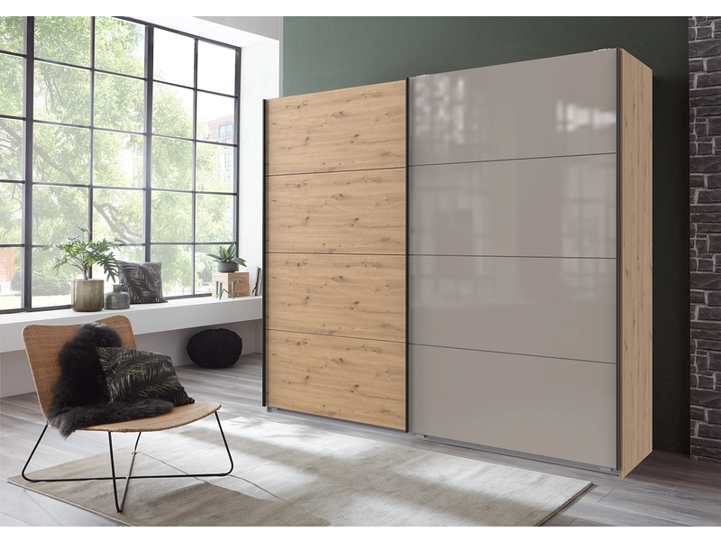Schwebetürenschrank WANJA artisan eiche Schwebetürenschrank WANJA artisan eiche