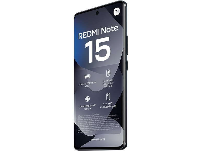 XIAOMI REDMI NOTE 15 noir