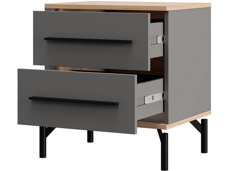 Nachttisch SINOP 2 Schubladen