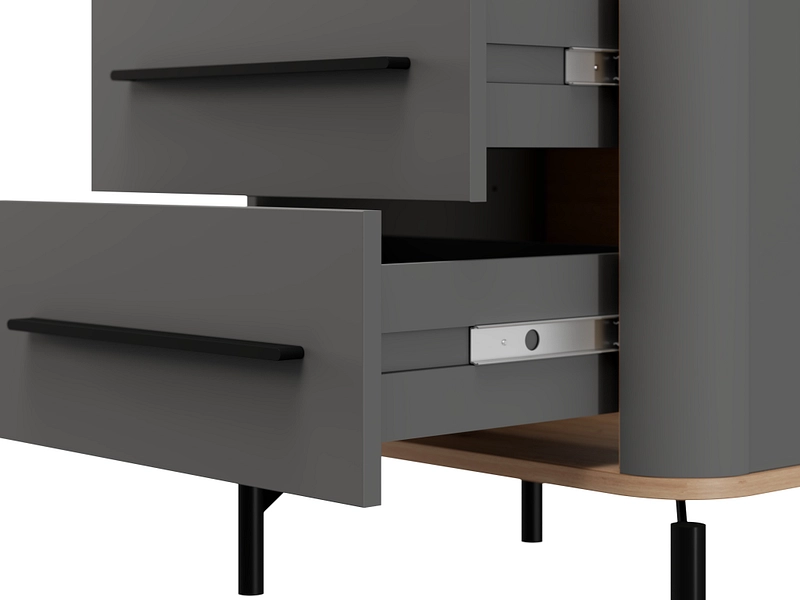 Nachttisch SINOP 2 Schubladen