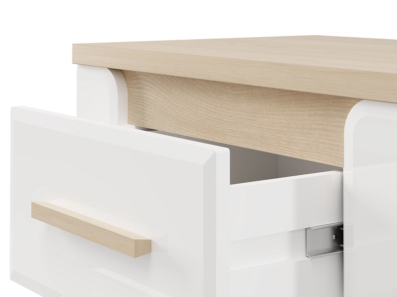 Nachttisch ABERDEEN 2 Schubladen