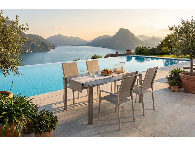 SWISSLINE Gartentisch ausziehbar PHOENIX