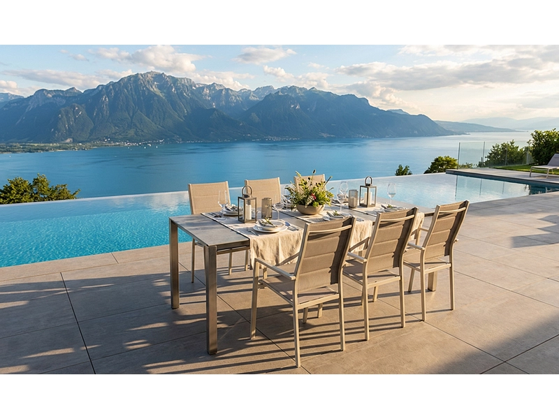 SWISSLINE Gartentisch ausziehbar MOON