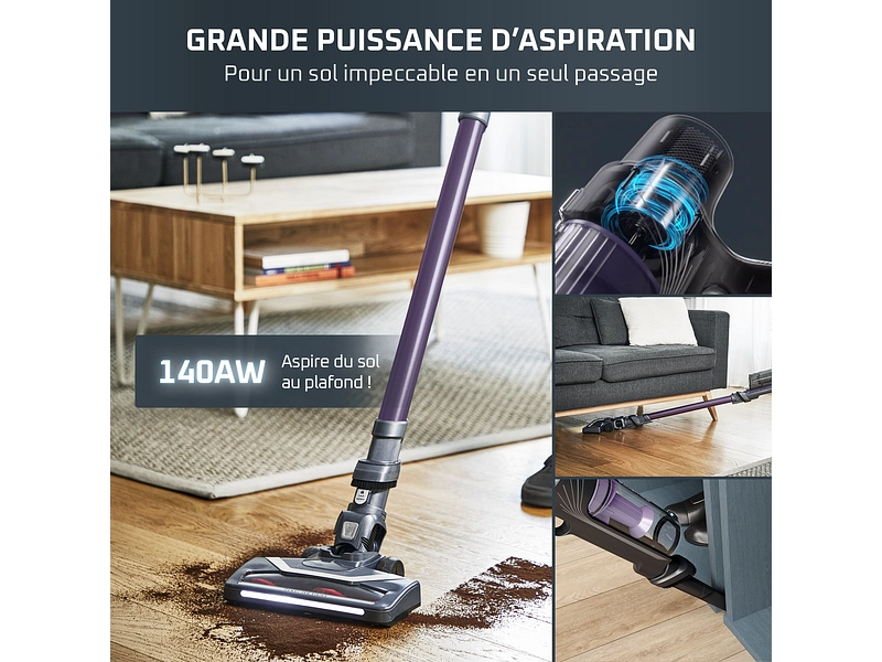 ROWENTA Stabstaubsauger 2 in 1