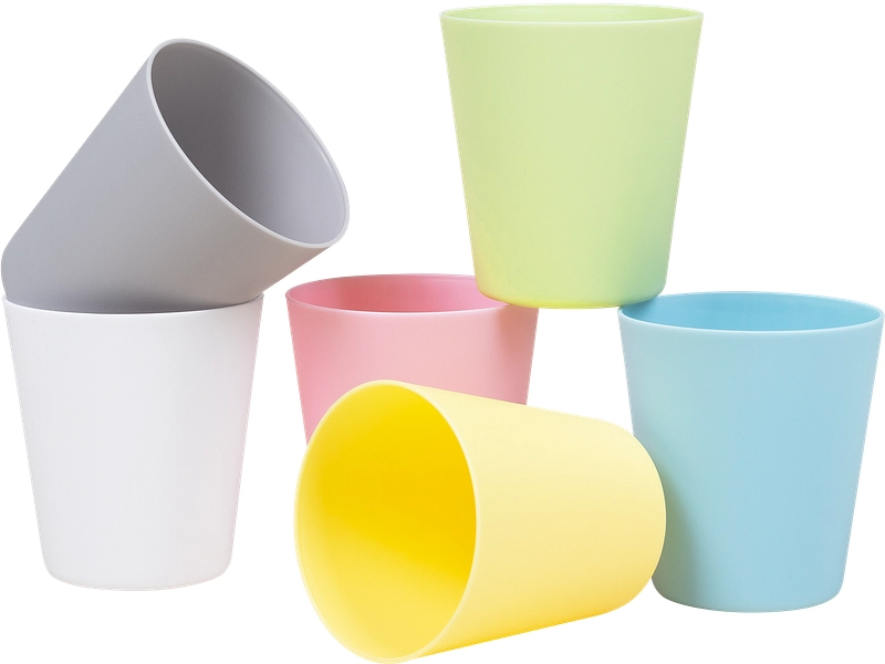 Glas-Set MIMI 6 -teilig Plastik mehrfarbig