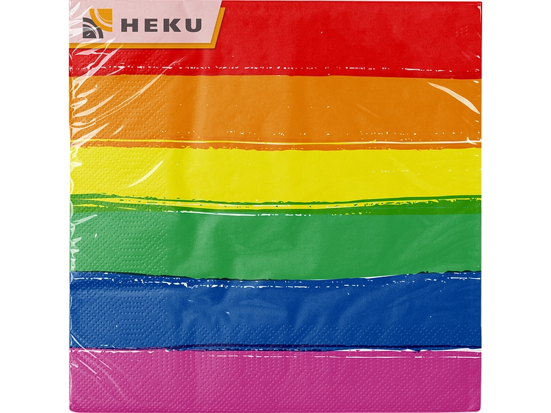 Set 20 Servietten SWAN Papier gelb