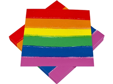 Set 20 Servietten SWAN Papier gelb