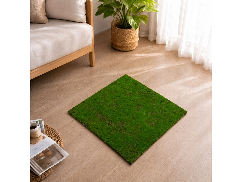 Quadro vegetale MOSS 1 pezzo poliestere verde Quadro vegetale MOSS 1 pezzo poliestere verde