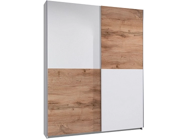 Schwebetürenschrank STOCKHOLM weiss