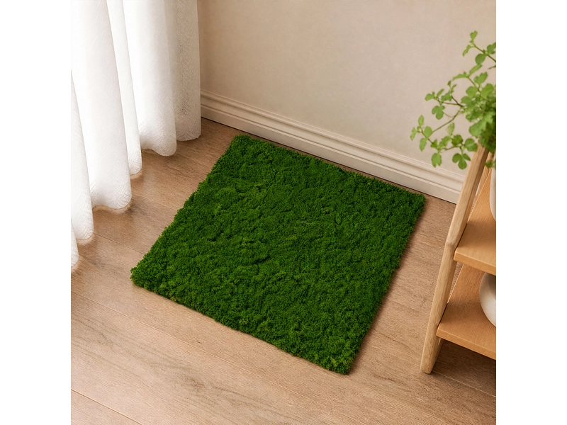 Quadro vegetale MOSS 1 pezzo poliestere verde