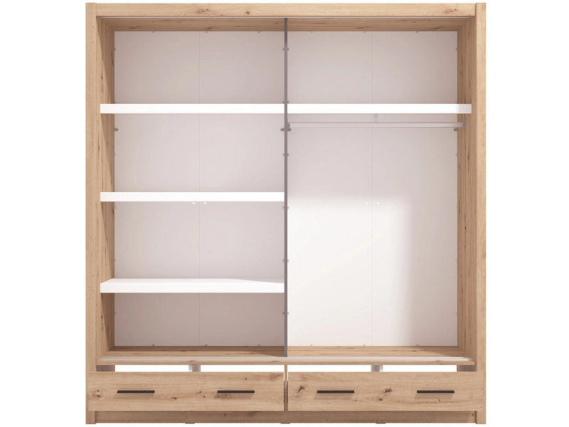 Schwebetürenschrank NANAIMO artisan eiche