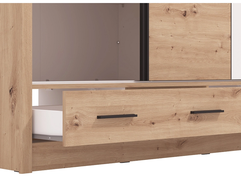 Schwebetürenschrank NANAIMO artisan eiche