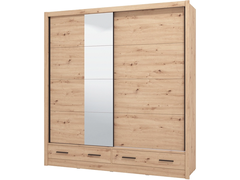 Schwebetürenschrank NANAIMO artisan eiche