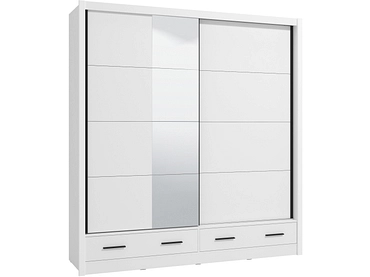 Schwebetürenschrank NANAIMO weiss