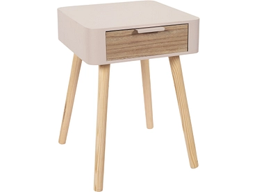 Nachttisch HOME DECO FACTORY ESSENTIEL 1 Schublade