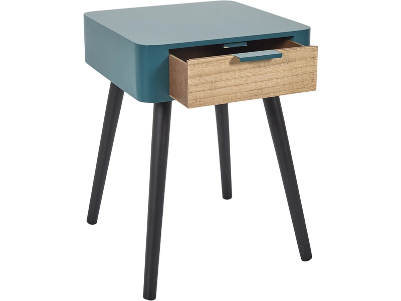 Nachttisch HOME DECO FACTORY ESSENTIEL 1 Schublade