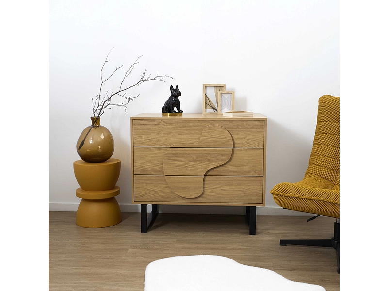 Comò HOME DECO FACTORY CALYPSO 2 cassetti Comò HOME DECO FACTORY CALYPSO 2 cassetti