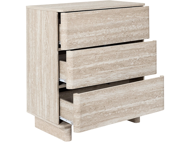 Kommode HOME DECO FACTORY PIETRA 3 Schubladen