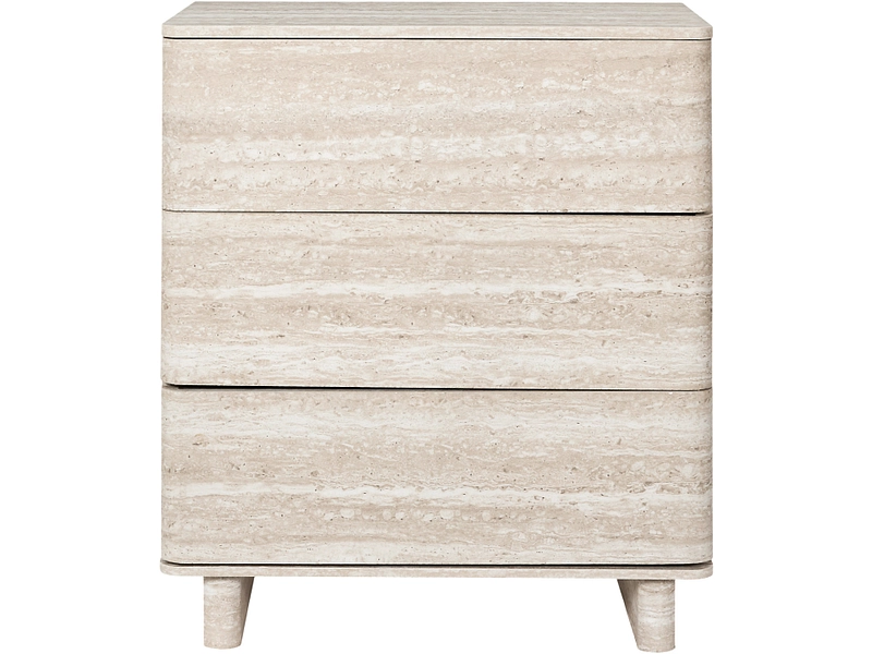 Kommode HOME DECO FACTORY PIETRA 3 Schubladen