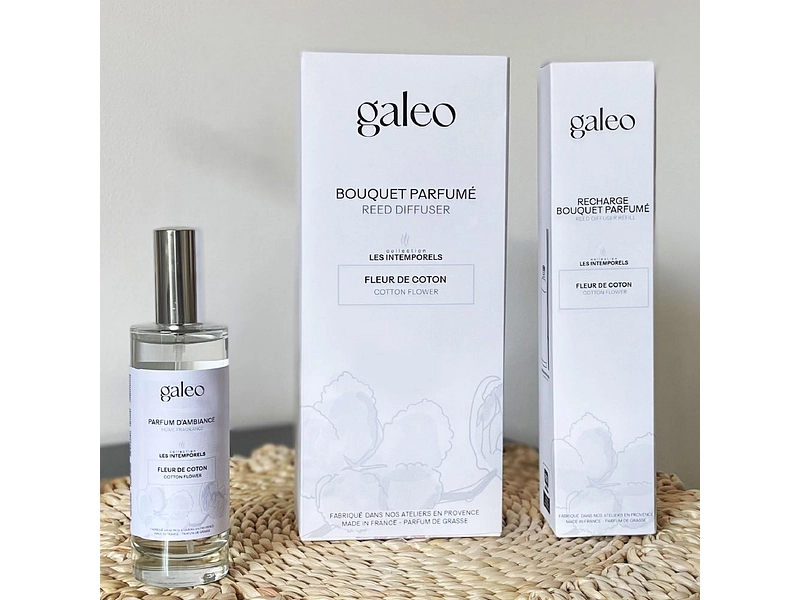 Recharge parfum d'ambiance GALEO ALBA fleur de coton