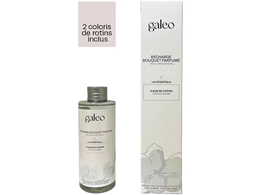 Recharge parfum d'ambiance GALEO ALBA fleur de coton
