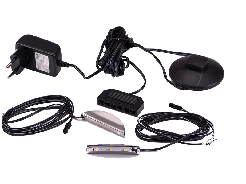 Illuminazione LED CRUSH grigio