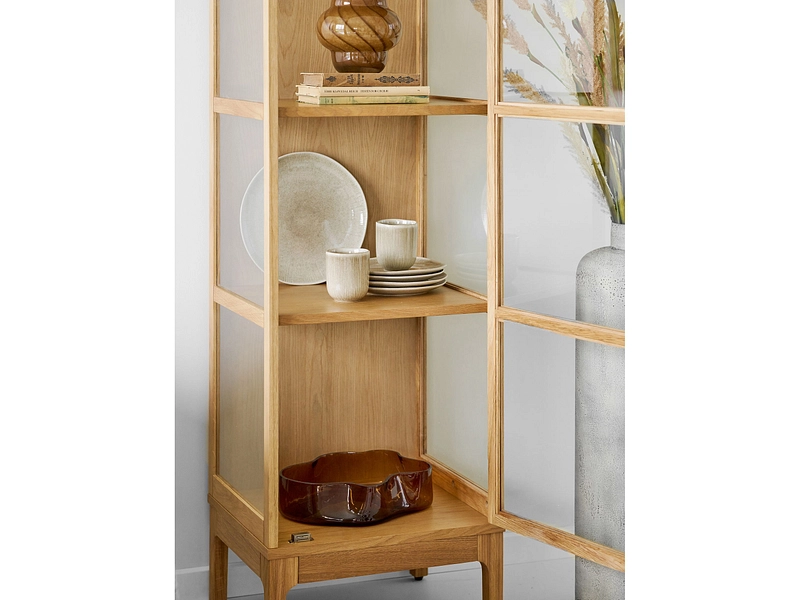 Plateau IDA verre brun Plateau IDA verre brun