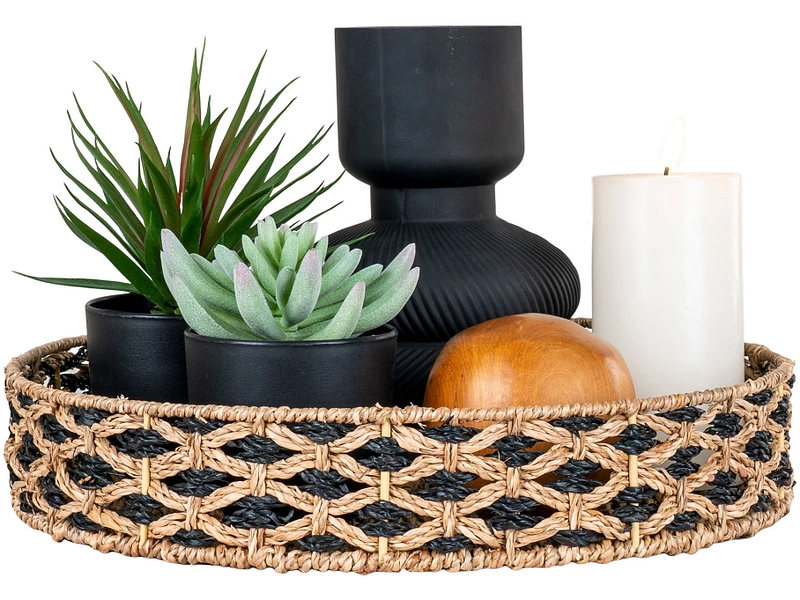 Platte NERJA seegras natürliches holz