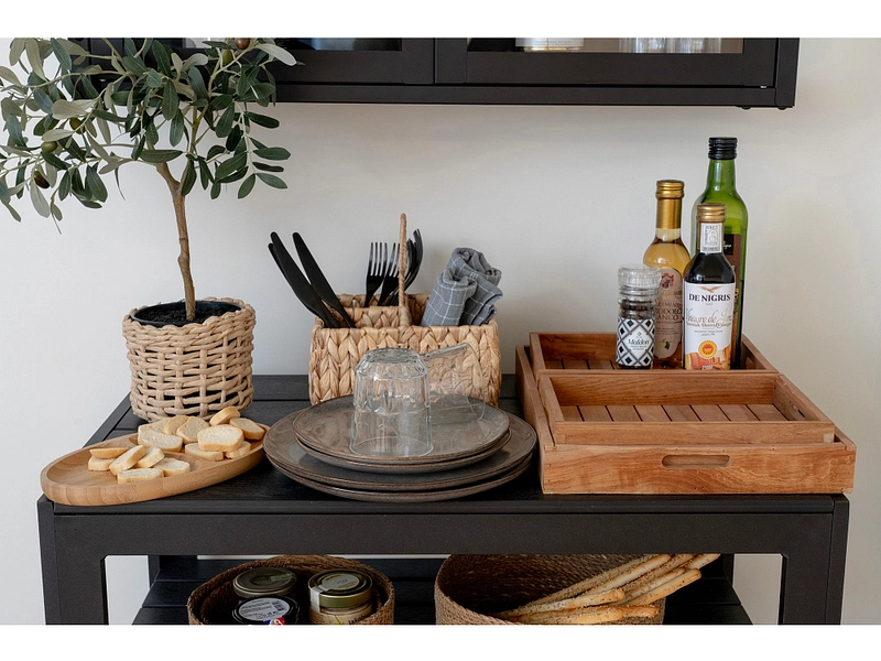 Piatto da dessert SELMA ceramica cemento grigio Piatto da dessert SELMA ceramica cemento grigio