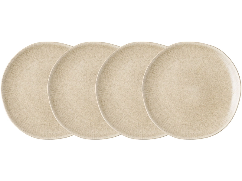 Assiette à dessert VIOLA céramique beige