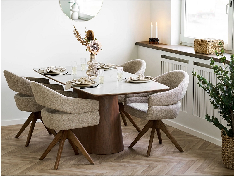 Teller VIOLA Keramik beige