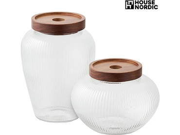 HOUSE NORDIC Einmachgläser-Set MAYA