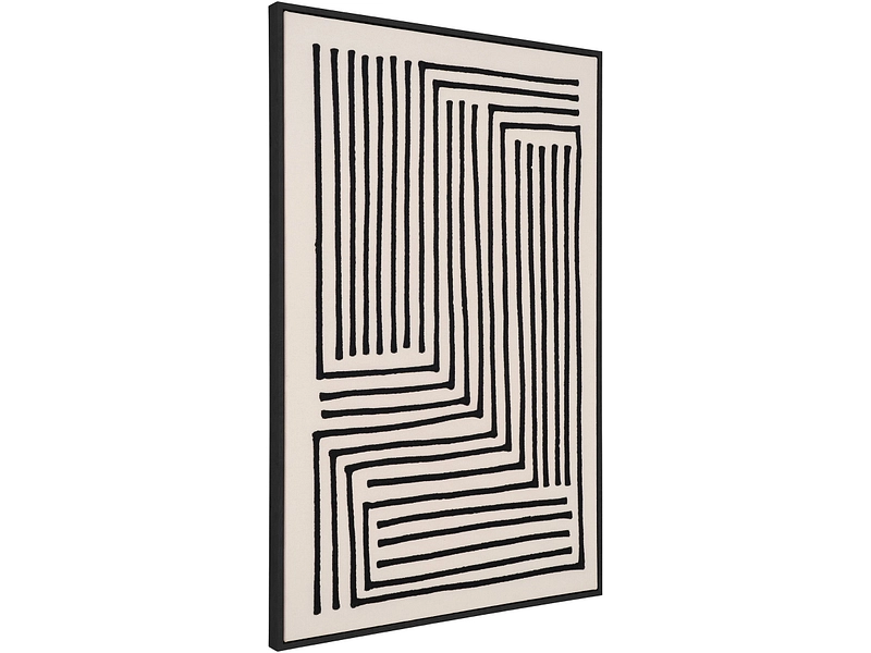 Toile imprimée LIPARI 1 pièce beige