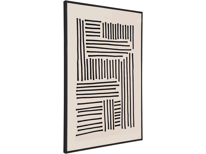 Toile imprimée LIPARI 1 pièce beige