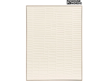 Toile texturée ENA 1 pièce beige