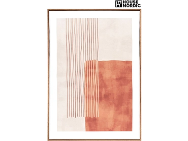 Toile imprimée MINA 1 pièce beige