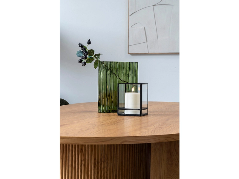 Windlicht HURRICANE 12 cm x 12 cm Glas schwarz Windlicht HURRICANE 12 cm x 12 cm Glas schwarz