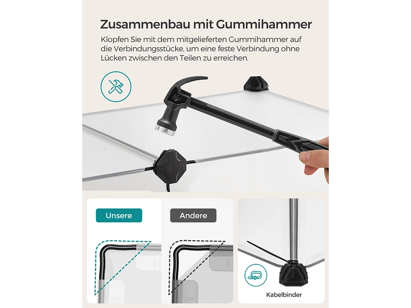 Enclos pour animaux SONGMICS Enclos pour animaux SONGMICS