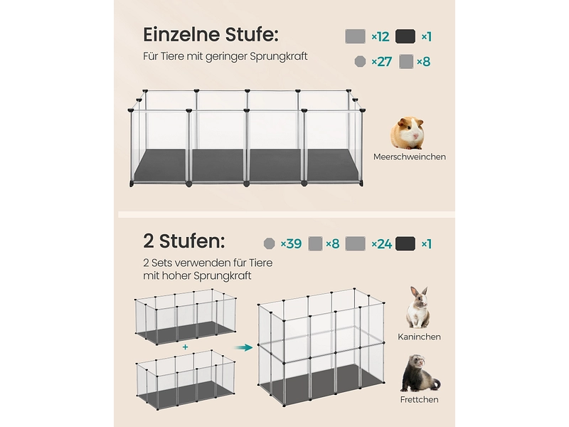 Enclos pour animaux SONGMICS Enclos pour animaux SONGMICS