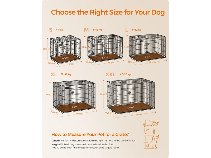 Cage pour animaux FEANDREA