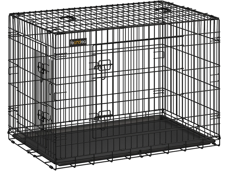 Cage pour animaux FEANDREA Acier noir